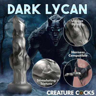 🔥 Night Prowler - 3 SIZES | Dog Dildo - Wolf Dildo - Knot Dildo - The Dildo Hub