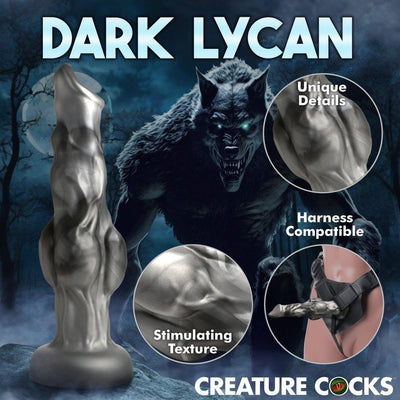 🔥 Night Prowler - 3 SIZES | Dog Dildo - Wolf Dildo - Knot Dildo - The Dildo Hub