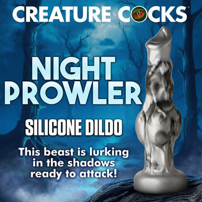 🔥 Night Prowler - 3 SIZES | Dog Dildo - Wolf Dildo - Knot Dildo - The Dildo Hub