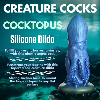 8.4 Inch Cocktopus | Octopus Silicone Dildo - Tentacle Dildo
