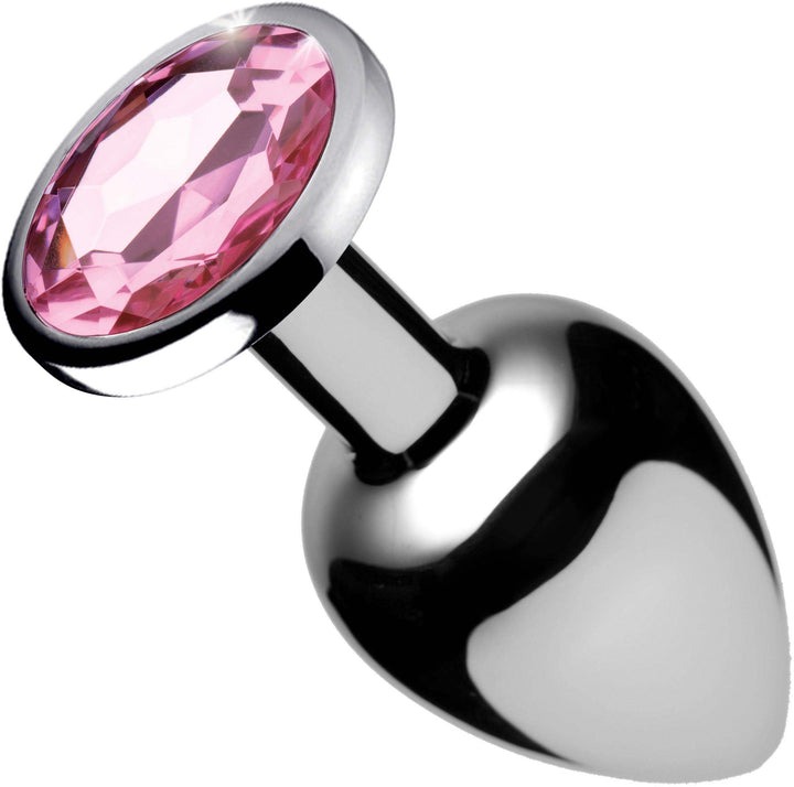 Gem Anal Plug in Pink Large
