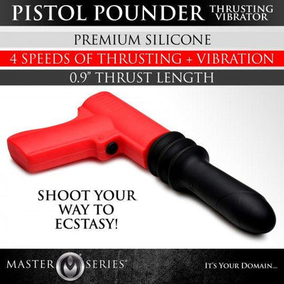 Pistola Pounder | Thrusting Vibrator - Fucking Machine - The Dildo Hub