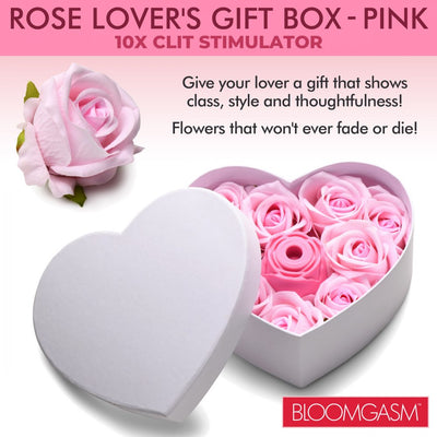 The Rose Lover's Gift Box 10X Clit Suction Rose - Valentine's Gift - Red | Pink | Swirl