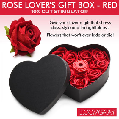 The Rose Lover's Gift Box 10X Clit Suction Rose - Valentine's Gift - Red | Pink | Swirl