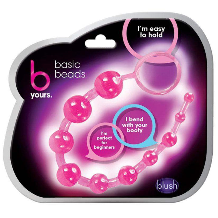 Sassy 10 Anal Beads in Pink