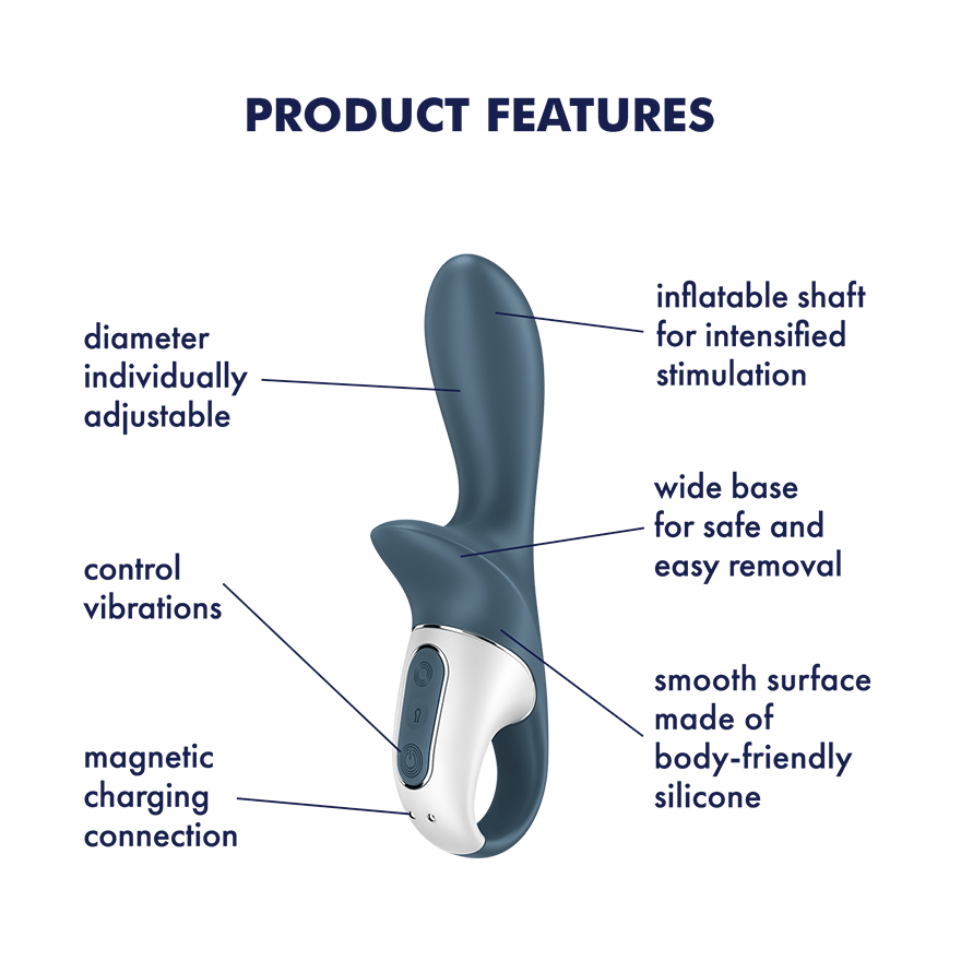 Satisfyer Air Pump Booty 2 Inflatable Anal Vibrator