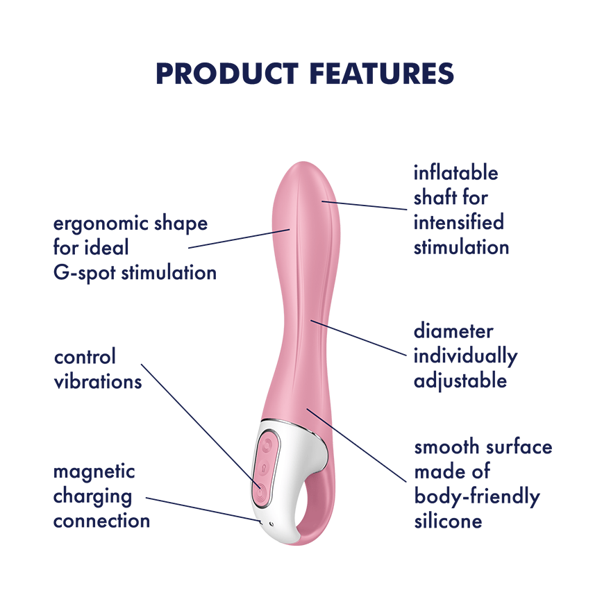 Satisfyer Air Pump Vibrator 2 Inflatable G-Spot Vibrator