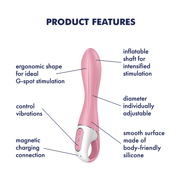 Satisfyer Air Pump Vibrator 2 Inflatable G-Spot Vibrator