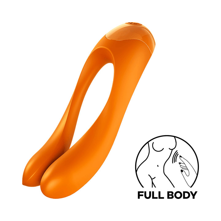 Satisfyer Candy Cane Dual-Motor Finger Vibrator