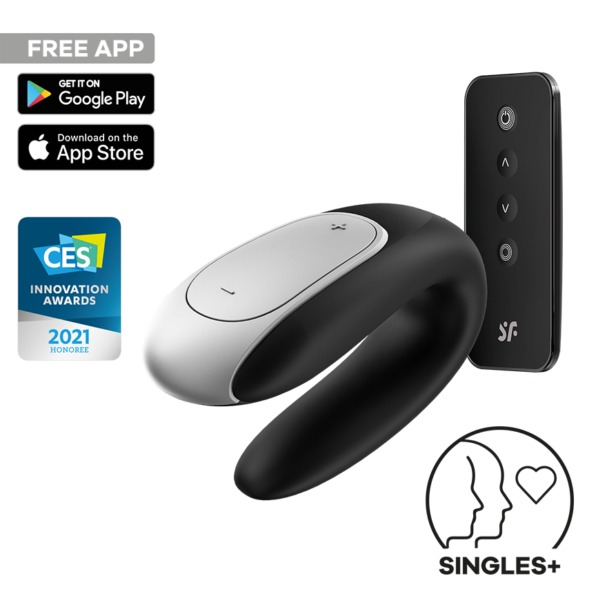 Satisfyer Double Fun Connect App Couples Vibrator