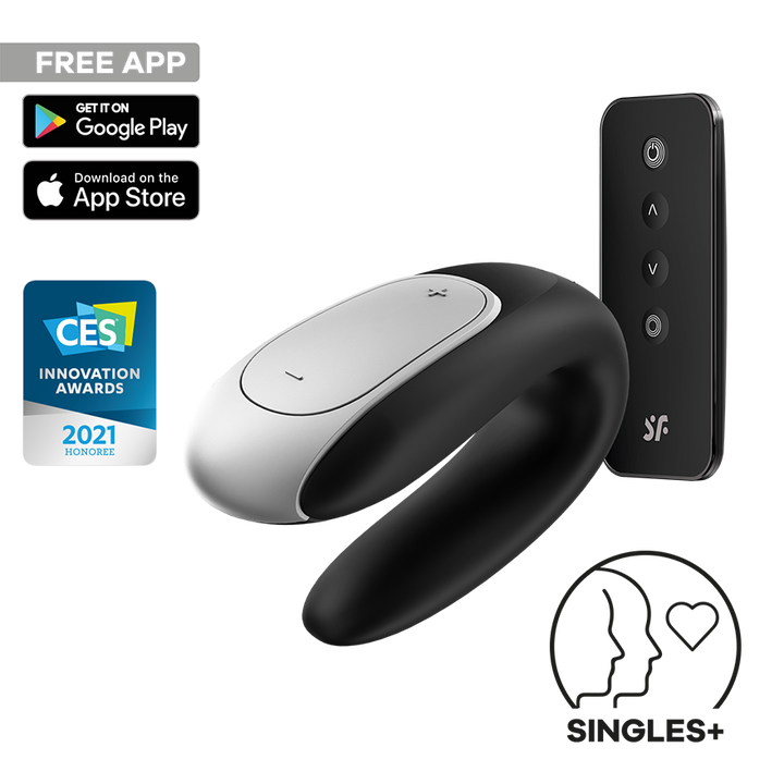 Satisfyer Double Fun Connect App Couples Vibrator