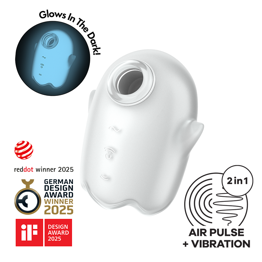 Satisfyer Glowing Ghost Glow-in-the-Dark Air Pulse Vibrator