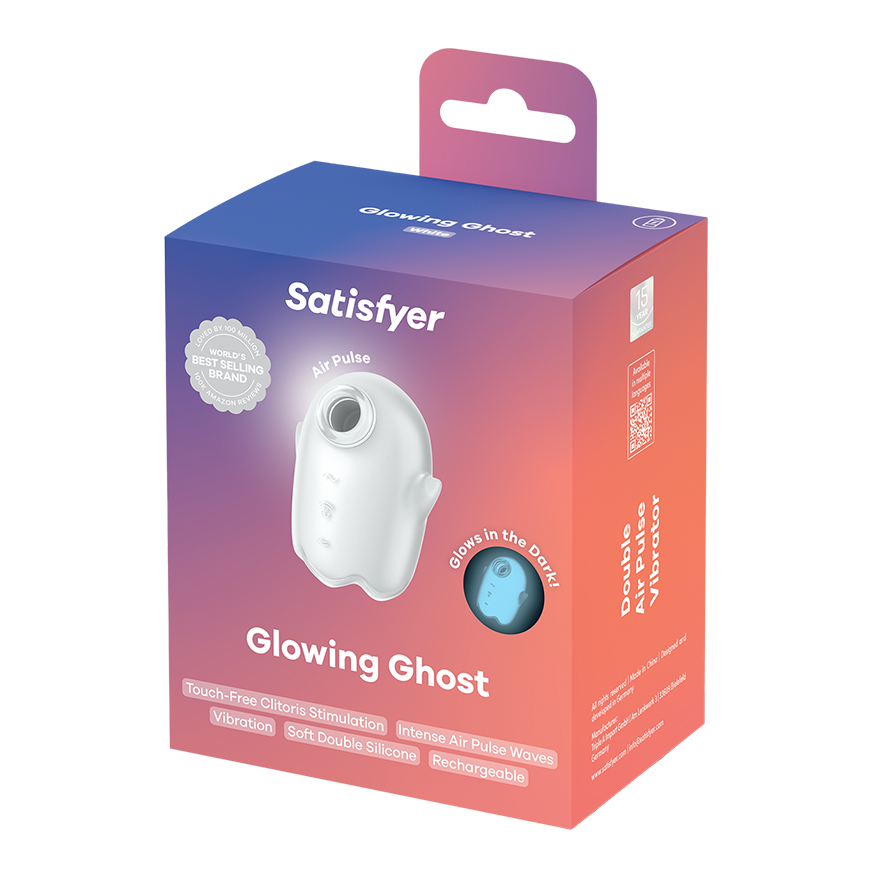 Satisfyer Glowing Ghost Glow-in-the-Dark Air Pulse Vibrator