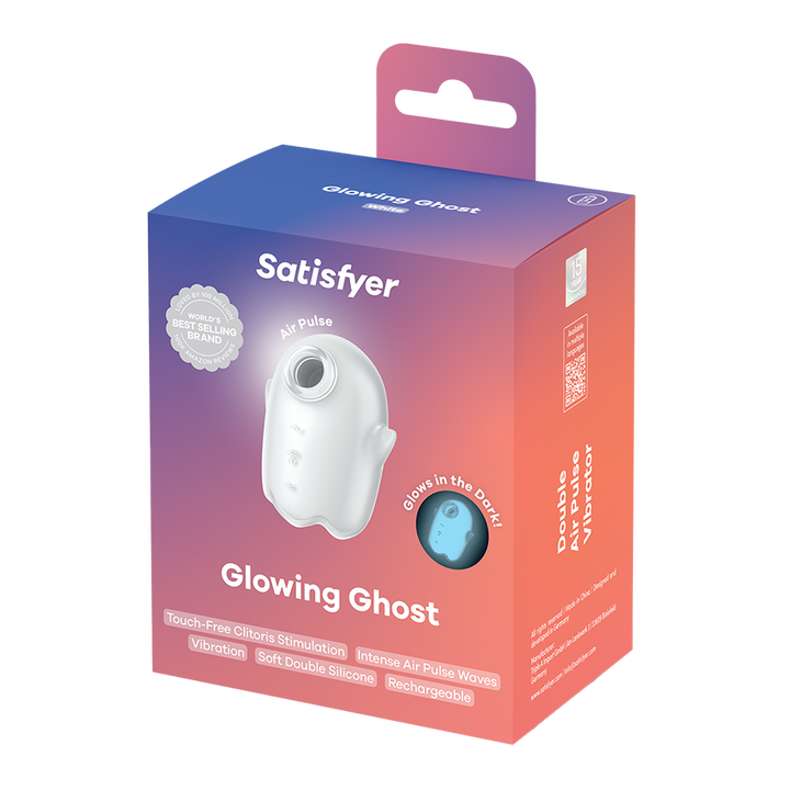Satisfyer Glowing Ghost Glow-in-the-Dark Air Pulse Vibrator