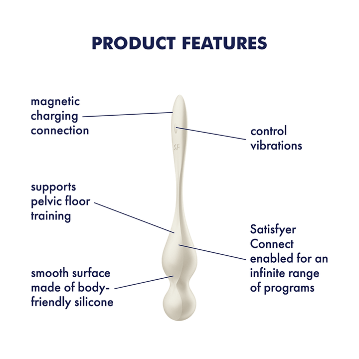 Satisfyer Love Birds 1 Connect App Vibrating Kegel Balls