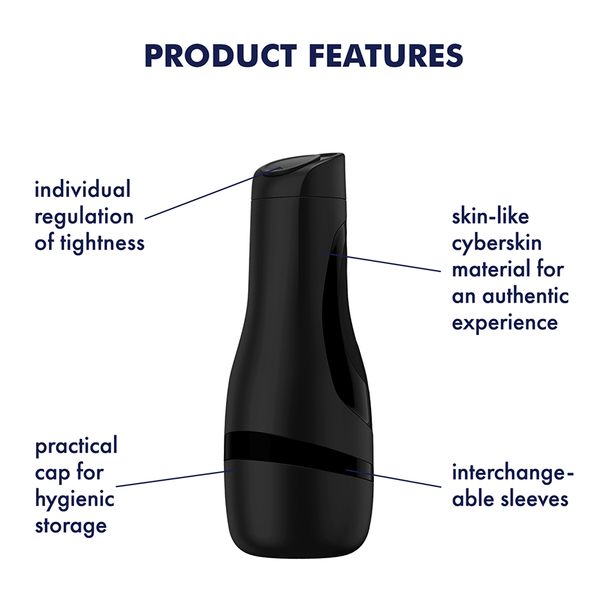 Satisfyer Men Classic Masturbator with Pressure Regulator