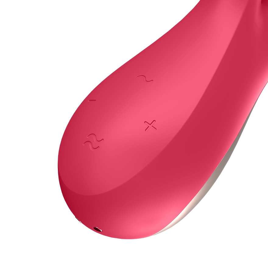Satisfyer Mono Flex Connect App Rabbit Vibrator in Red