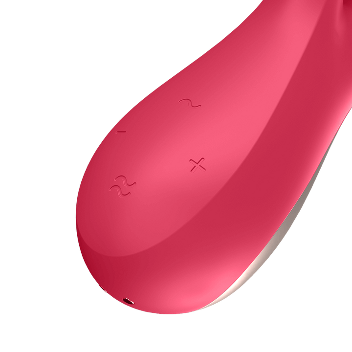 Satisfyer Mono Flex Connect App Rabbit Vibrator in Red