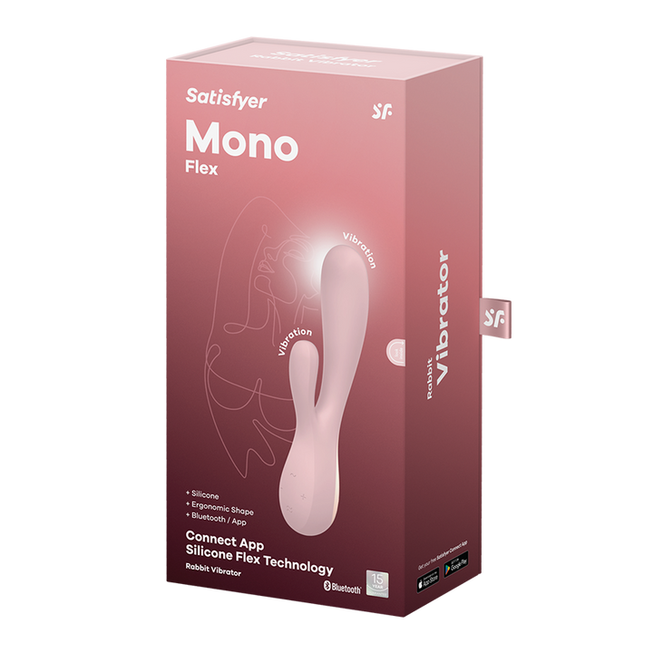 Satisfyer Mono Flex Connect App Rabbit Vibrator in Pink