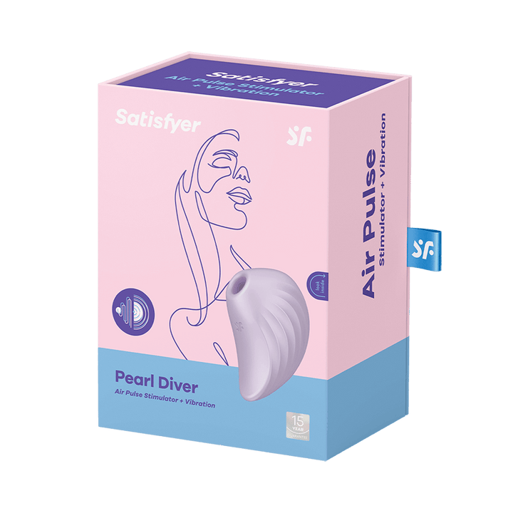 Satisfyer Pearl Diver Air Pulse Clitoral Vibrator