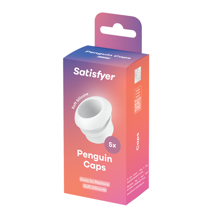 Satisfyer Penguin Climax Tips, Replacement Caps (5 Pack)