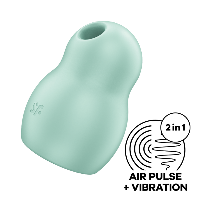 Satisfyer Pro To Go 1 Air Pulse Clitoral Vibrator in Mint