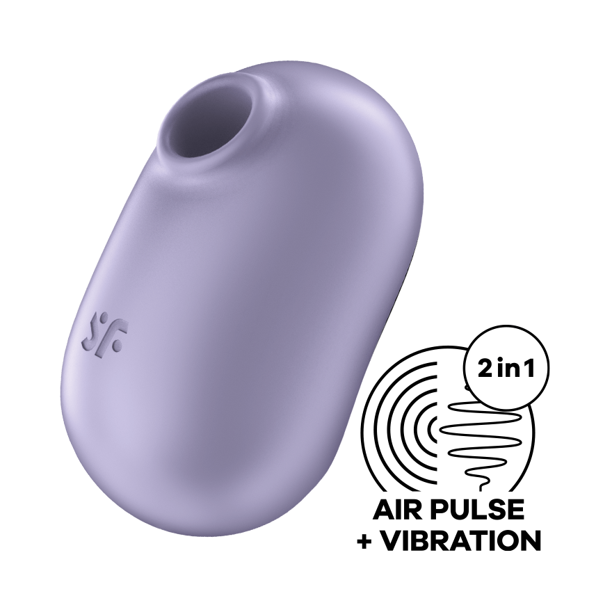 Satisfyer Pro To Go 2 Air Pulse Clitoral Vibrator in Violet