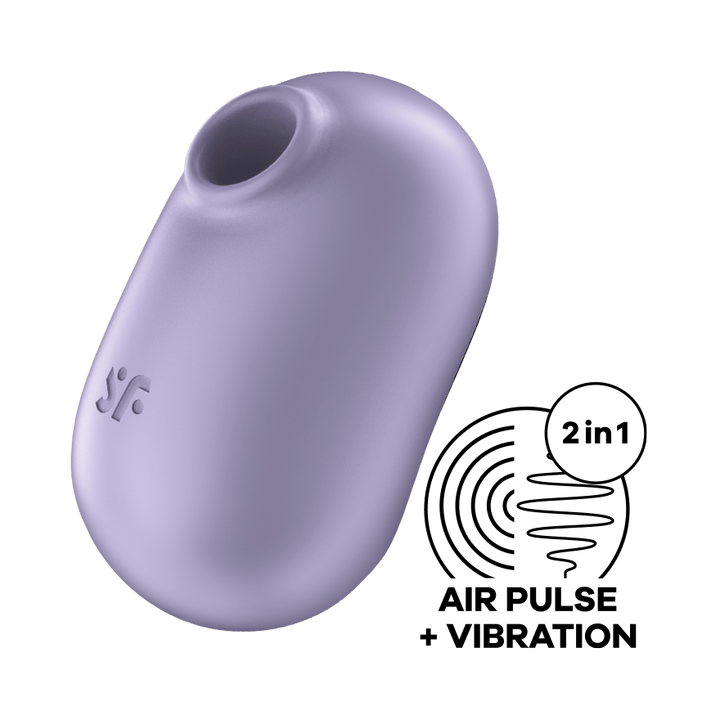 Satisfyer Pro To Go 2 Air Pulse Clitoral Vibrator in Violet