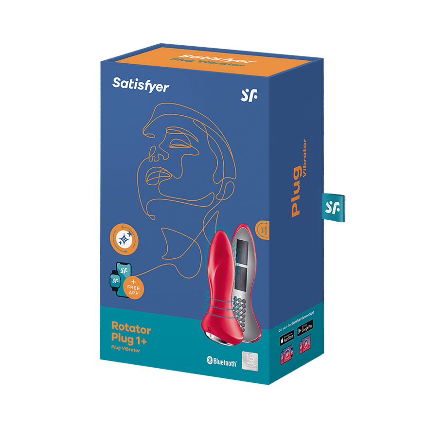 Satisfyer Rotator Plug 1+ Connect App Rotating Anal Vibrator