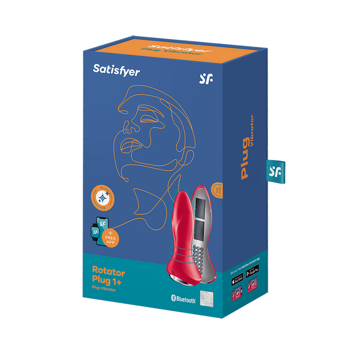Satisfyer Rotator Plug 1+ Connect App Rotating Anal Vibrator