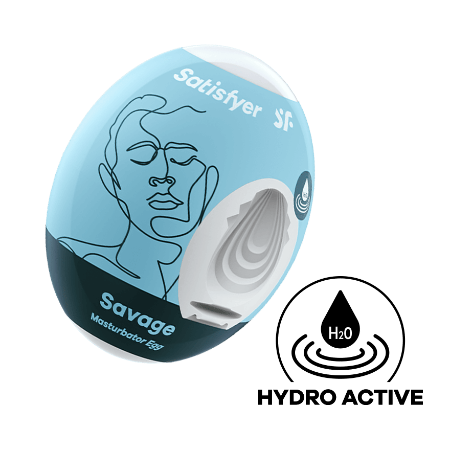 Satisfyer Masturbator Egg Savage Single-Use Stroker