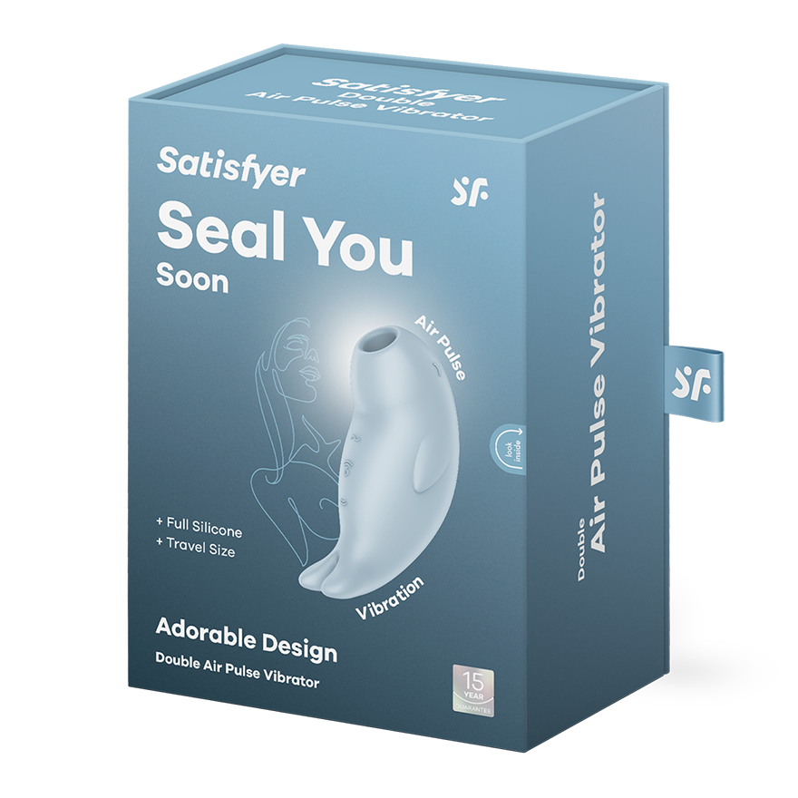 Satisfyer Seal You Soon Air Pulse Clitoral Vibrator
