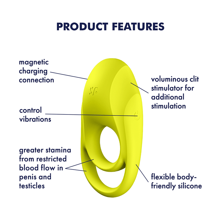 Satisfyer Spectacular Duo Vibrating Cock and Ball Ring