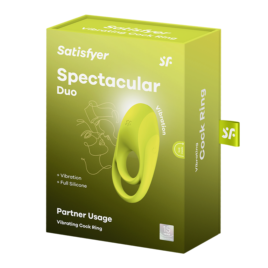 Satisfyer Spectacular Duo Vibrating Cock and Ball Ring