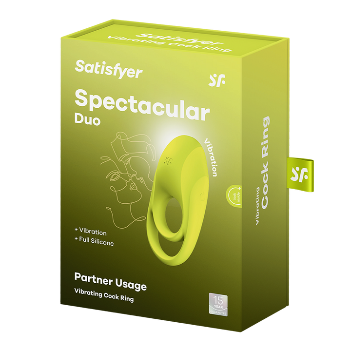 Satisfyer Spectacular Duo Vibrating Cock and Ball Ring