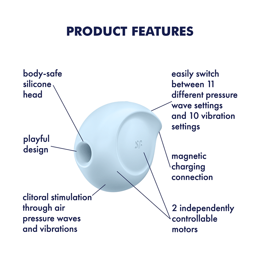 Satisfyer Sugar Rush Air Pulse Clitoral Vibrator
