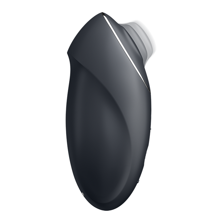 Satisfyer Tap &amp; Climax 1 Tapping Lay-On Clitoral Vibrator in Grey