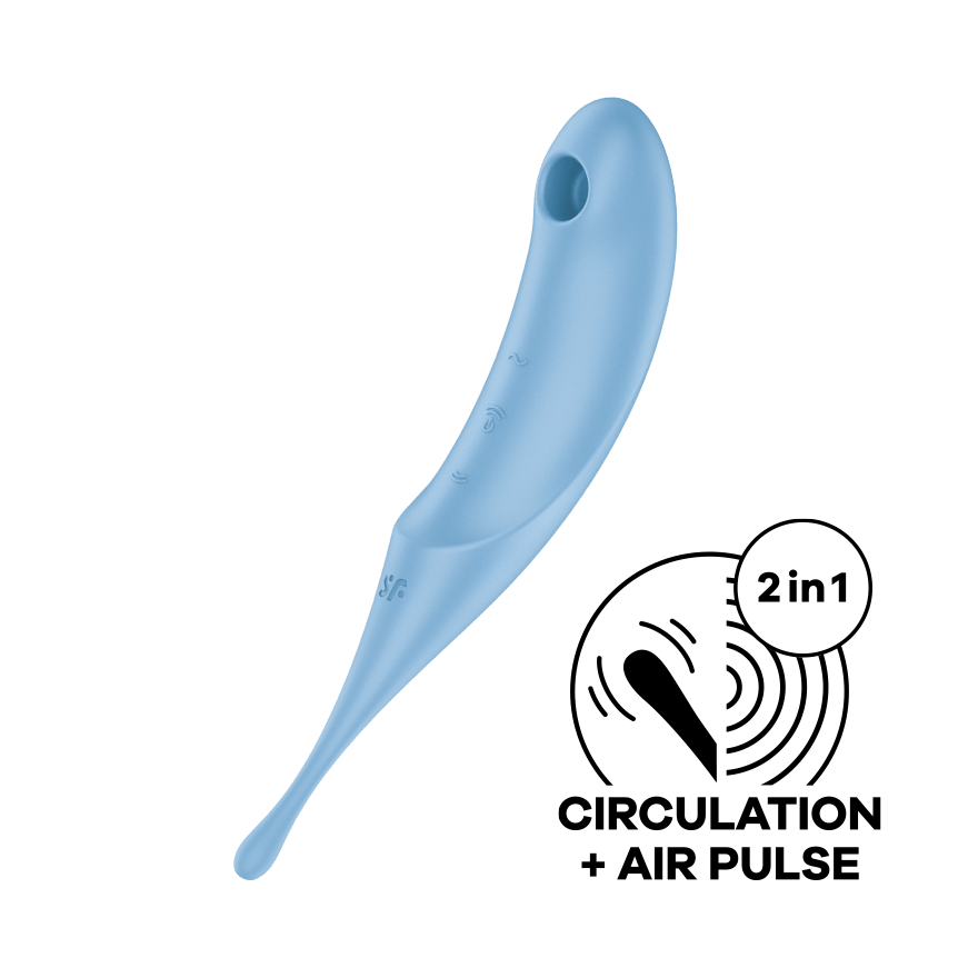 Satisfyer Twirling Pro Air Pulse and Rotating Tip Vibrator