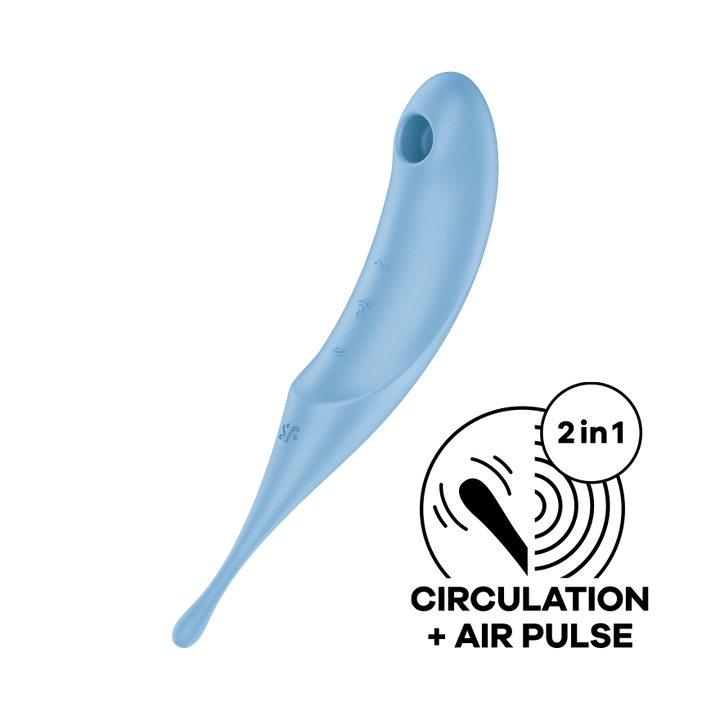 Satisfyer Twirling Pro Air Pulse and Rotating Tip Vibrator