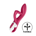 Satisfyer Embrace Me Rabbit Vibrator with Ring Handle