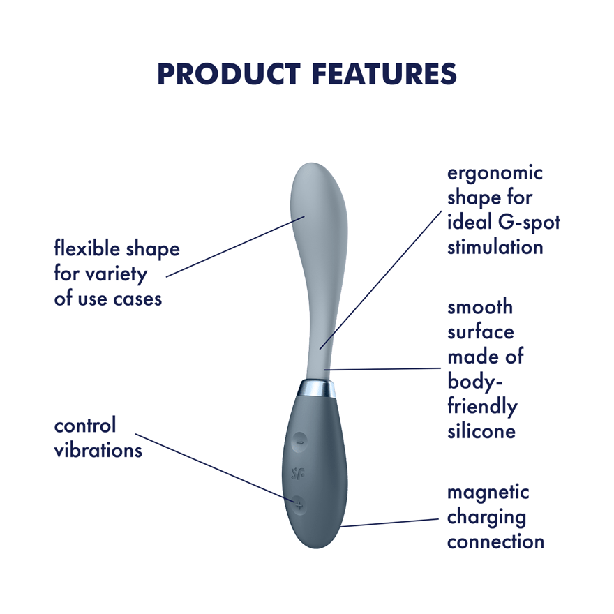 Satisfyer G-Spot Flex 3 Bendable G-Spot and Rabbit Vibrator