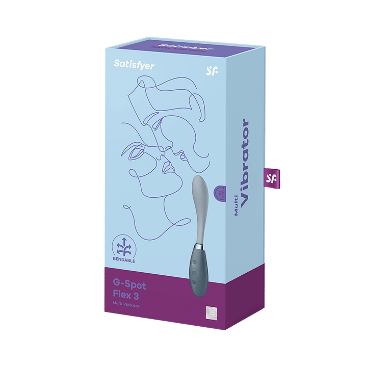 Satisfyer G-Spot Flex 3 Bendable G-Spot and Rabbit Vibrator