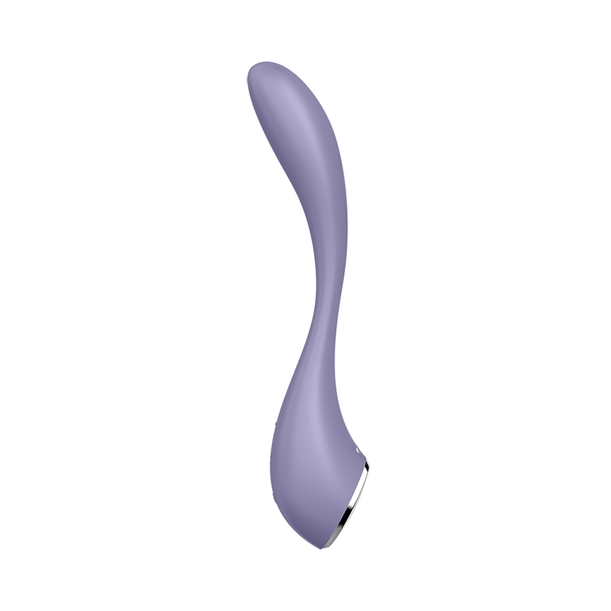 Satisfyer G-Spot Flex 5 Connect App Bendable Vibrator in Violet
