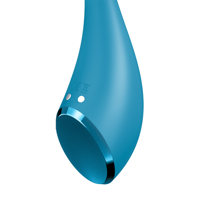 Satisfyer G-Spot Flex 5 Connect App Bendable Vibrator in Blue