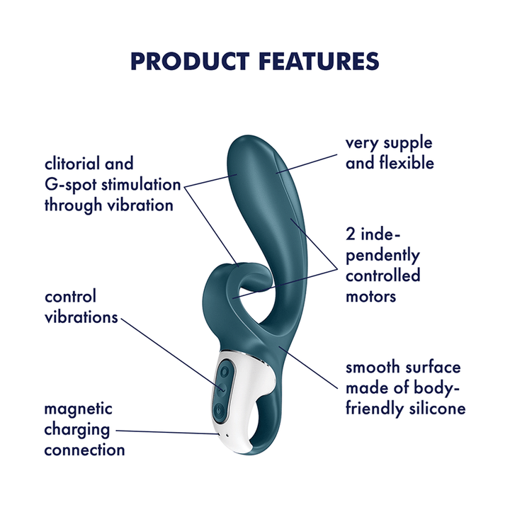 Satisfyer Hug Me Connect App Rabbit Vibrator