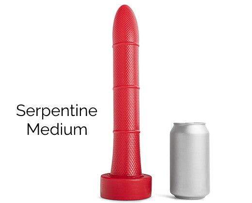 SERPENTINE FANTASY DILDO - TWO SIZES | MrHankeysToys - The Dildo Hub