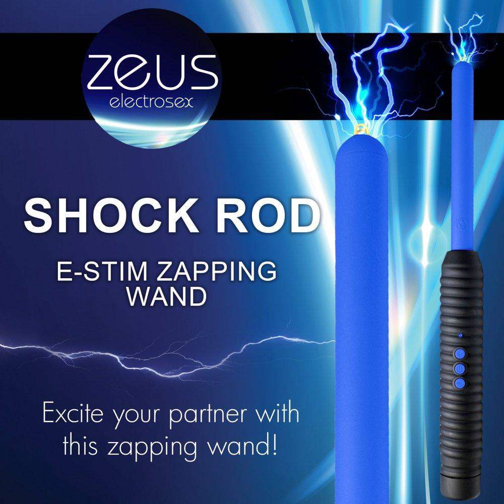 Zeus ElectroShock Rod E-Stim Zapping Wand The Dildo Hub Zeus ElectroShock Rod E-Stim Zapping Wand The Dildo Hub