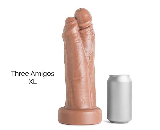 THREE AMIGOS MONSTER DILDO - FOUR SIZES | MrHankeysToys - The Dildo Hub