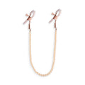 Bound Nipple Clamps DC1 Adjustable Clamps in Rose Gold