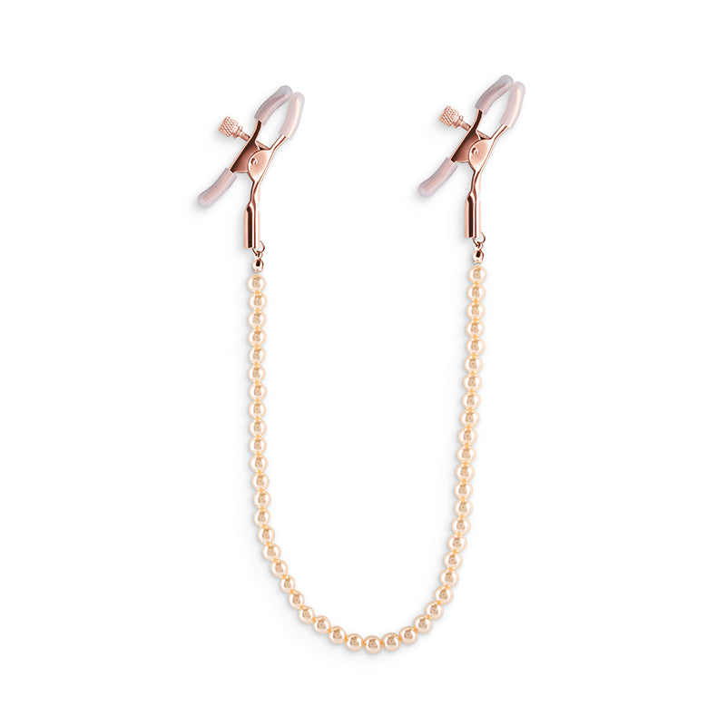 Bound Nipple Clamps DC1 Adjustable Clamps in Rose Gold